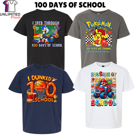 100 Days Of School BOY