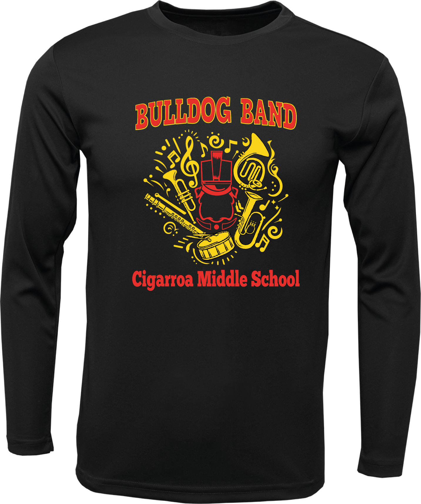 CMS BAND Black Shirt