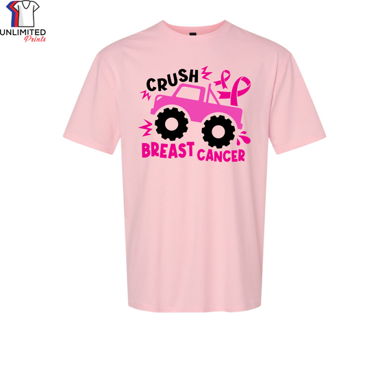 Crush Breast Cancer Cotton T-Shirt