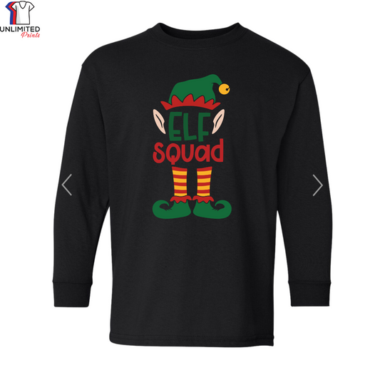 Elf Squad Long Sleeve Cotton Shirt