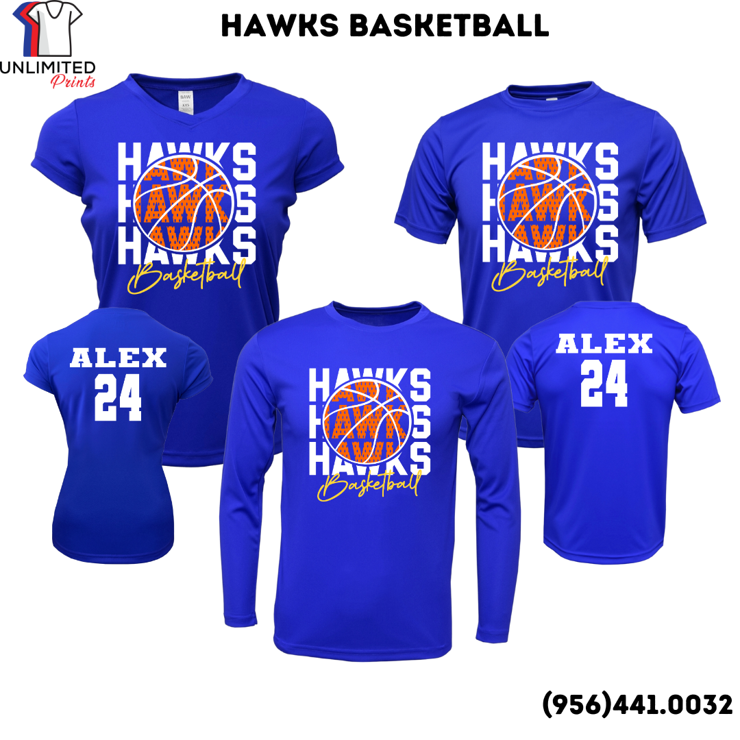 Hawks Basketball Dri-fit Shirt