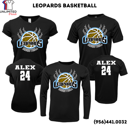 Leopards Basketball Shirts