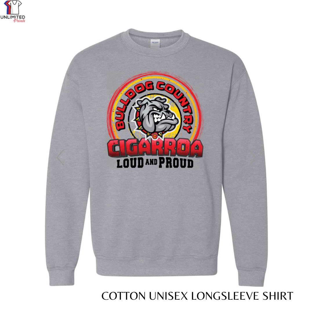 Cigarroa Middle School Silver Shirt