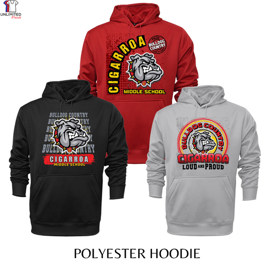 Cigarroa Middle School Polyester Hoodie