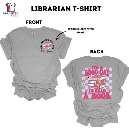 Personalized Librarian T-Shirt