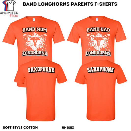 Longhorns Band Parents Shirt