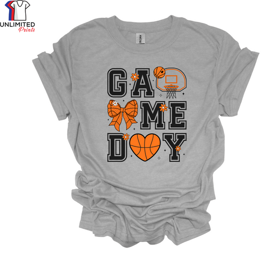 Game Day Basketball Soft style Cotton T-Shirt