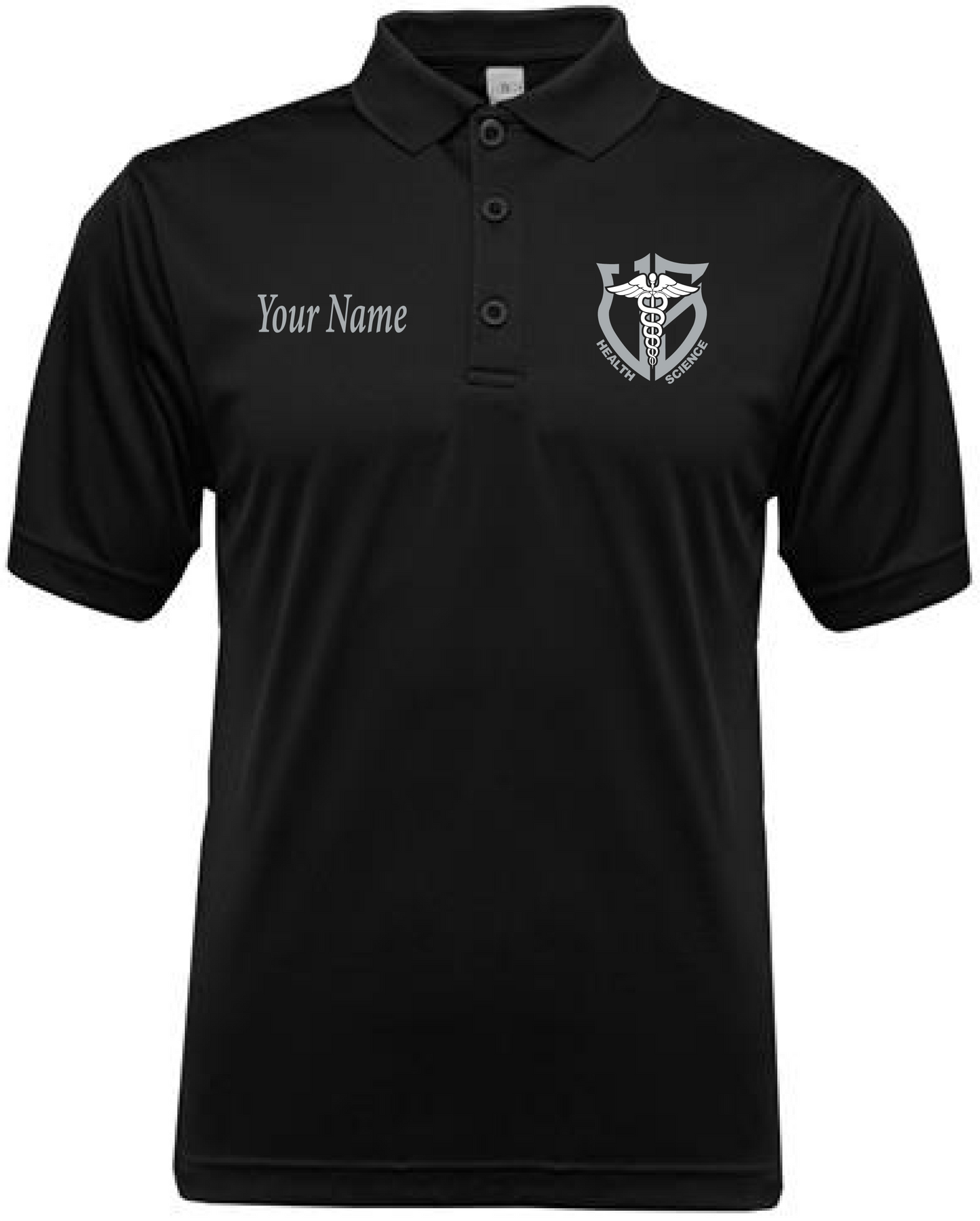 EKG United South High School Men's Polo Shirt