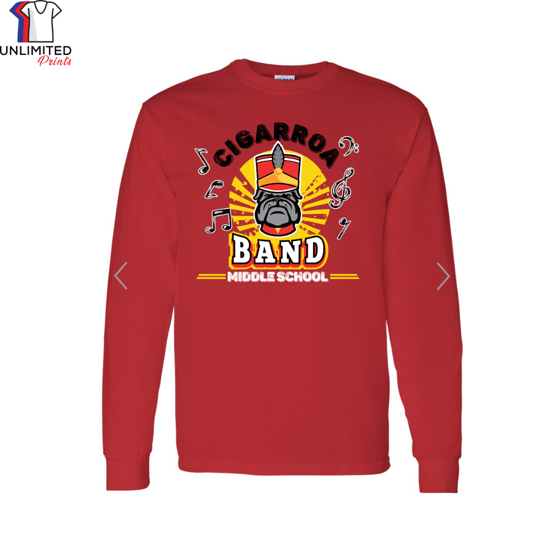 CMS Band Red Shirt