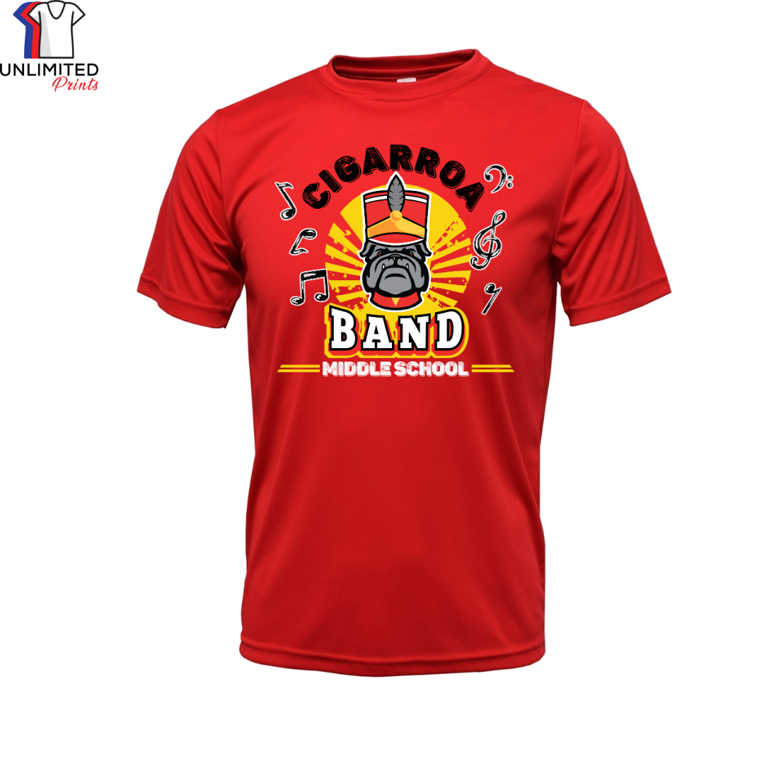 CMS Band Red Shirt