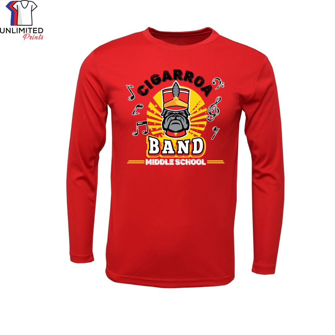 CMS Band Red Shirt