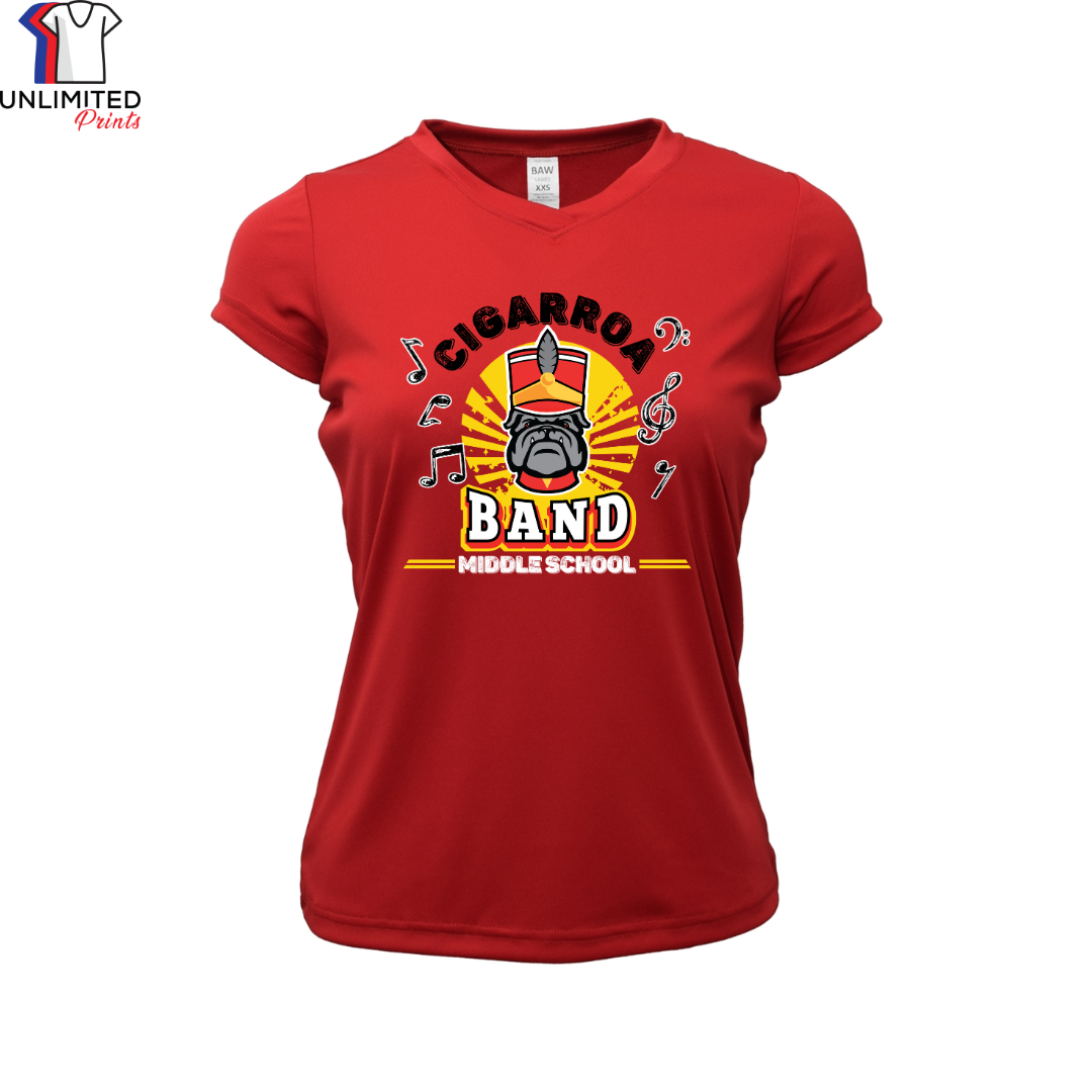 CMS Band Red Shirt