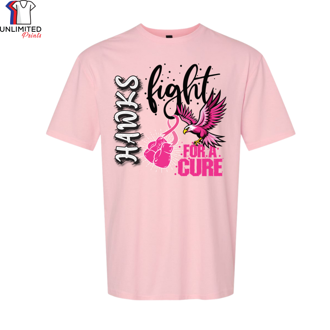 HAWKS Fight For A Cure Unisex Cotton T-Shirt