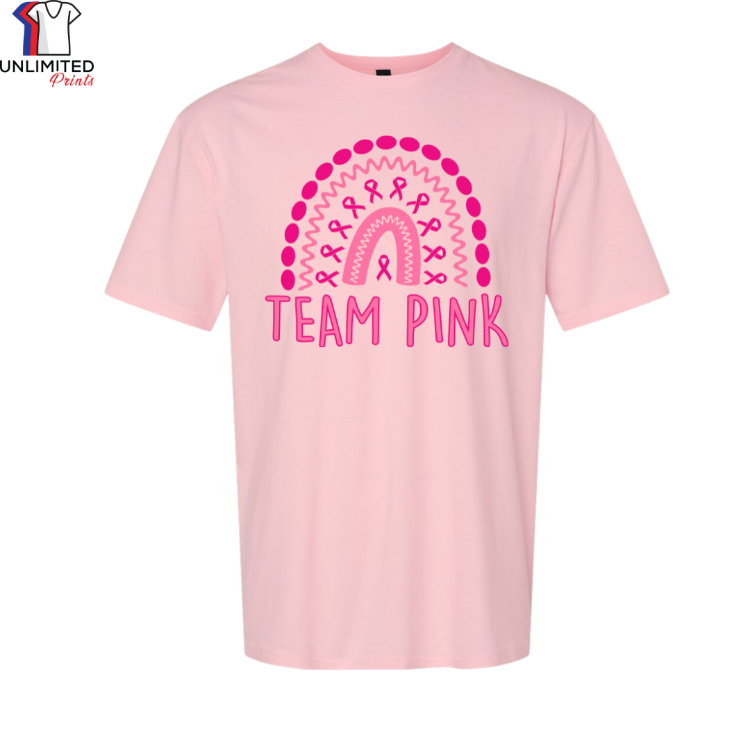 Rainbow Team Pink Cotton Shirt