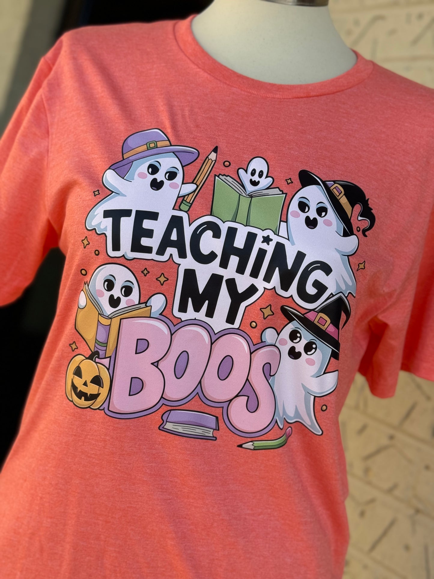 Teaching my Boos Unisex Soft style Cotton Shirt